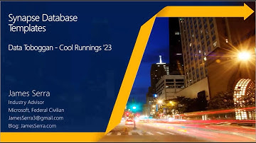 Cool Runnings 2023: Azure Synapse Database Templates