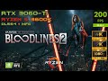Vampire The Masquerade Bloodlines 2 Multi Frame-Gen Test RTX 3060 Ti 4K, 1440p,1080p