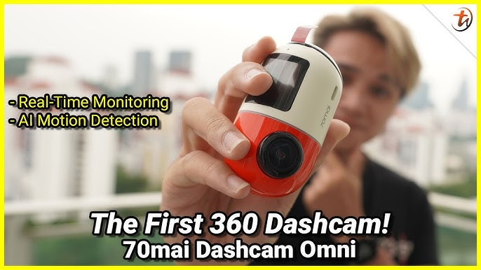 Dash Cam Omni: 360° Rotating Vehicle Security Guard by 70mai — Kickstarter