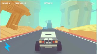 3D Monster Truck Sky Road Adventure | Level 1 - Extreme Off-Road Challenge screenshot 3