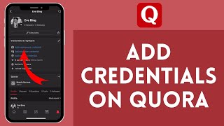 How to Add Credentials on Quora 2024