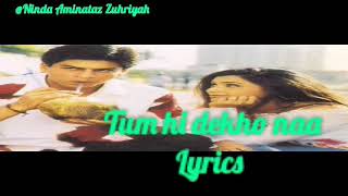Tum Hi Dekho Na Lirik video 3D