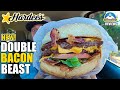 Hardee's® DOUBLE Bacon Beast Burger Review!⭐🥓🍔🍔| theendorsement