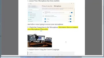 Fix Voice Typing Not Working on Windows 11