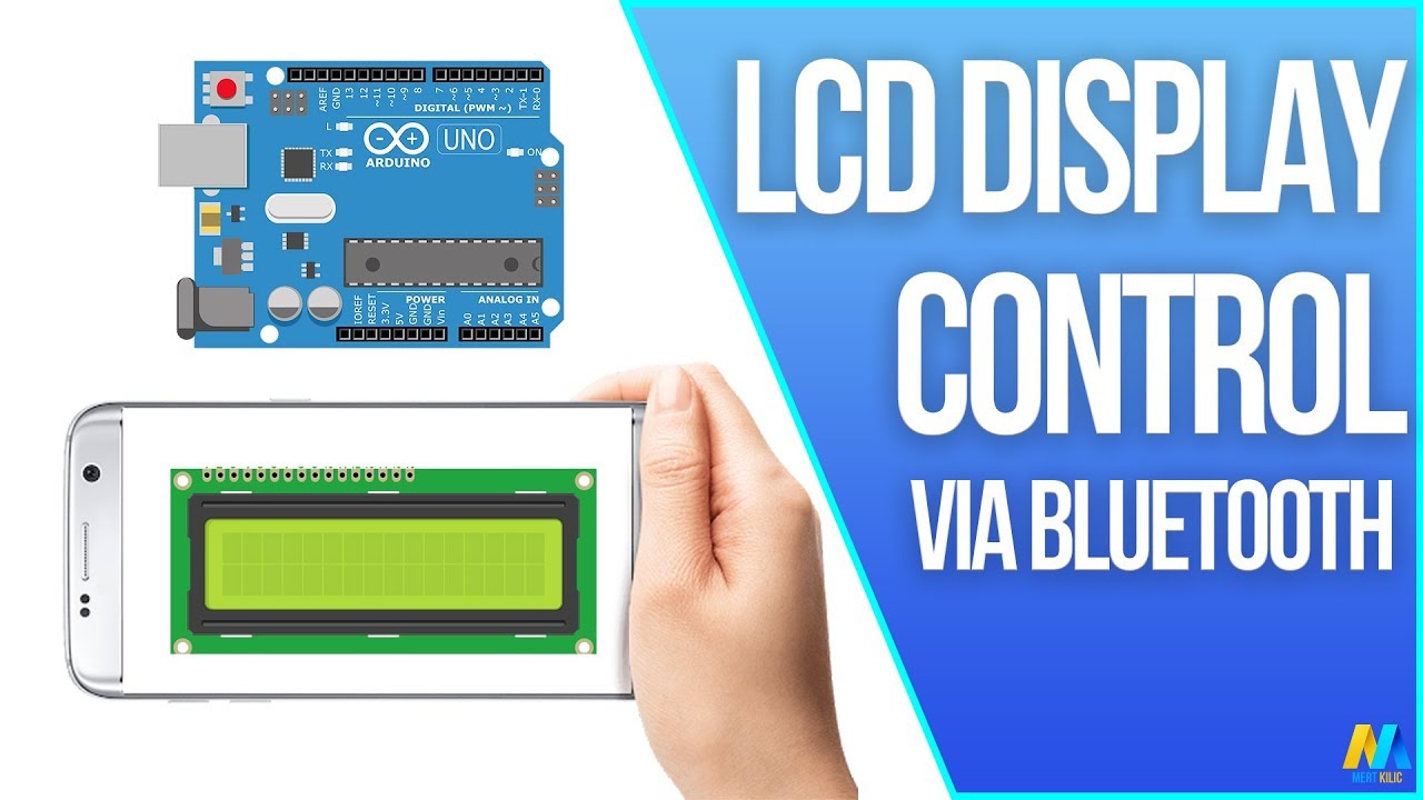 Arduino LCD Display Control via Bluetooth - YouTube