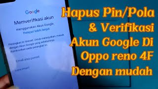 Cara Melewati Verifikasi Akun Google Di Oppo Reno 4F. Tanpa PC