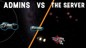 Admins VS the WHOLE server | Ring Blockade Event | Draconis Expanse | Space Engineers