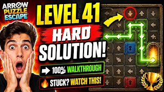 ARROW PUZZLE ESCAPE LEVEL 41 WALKTHROUGH HARD