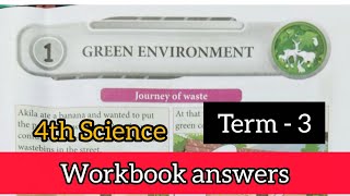EE 4th science term 3 unit 1 workbook answers | 4th std science workbook answers 