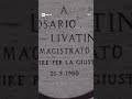 Livatino, il giudice martire è patrono dei magistrati italiani