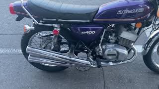 KH400 純正マフラー サウンド チャンバー kh250 350ss 400ss 500ss