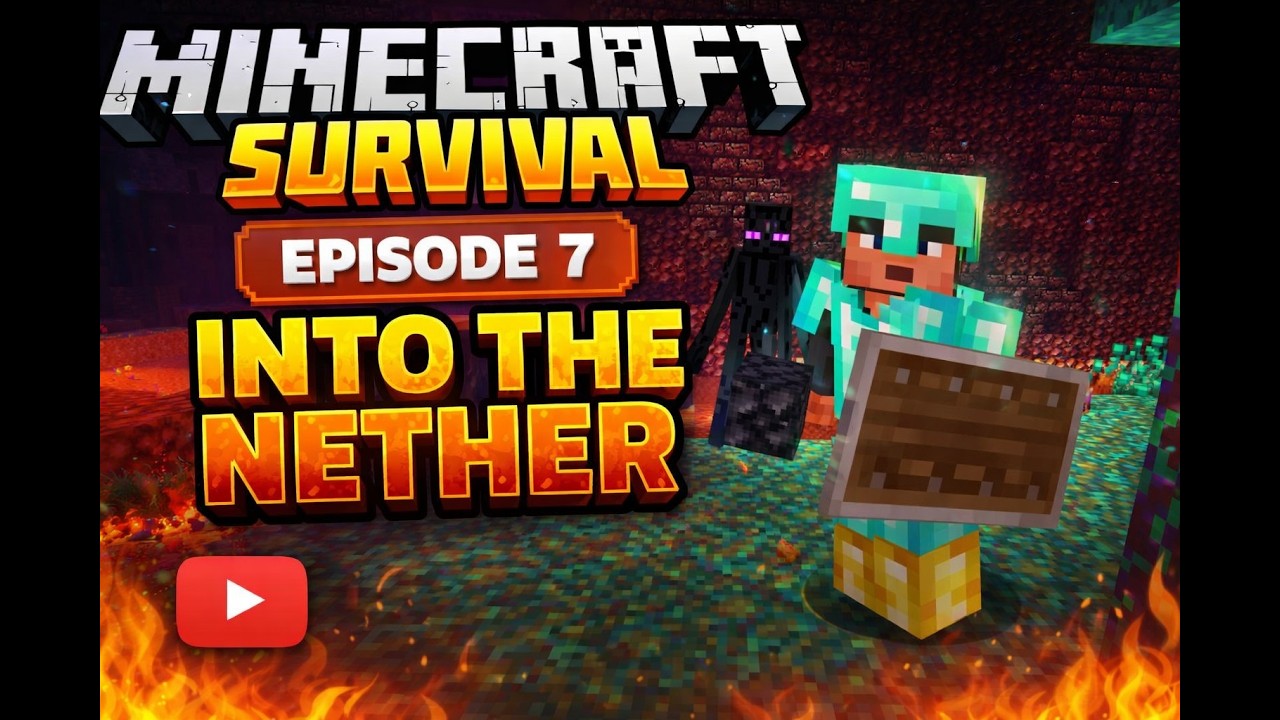 Minecraft Survival Episode 7: Into the Nether