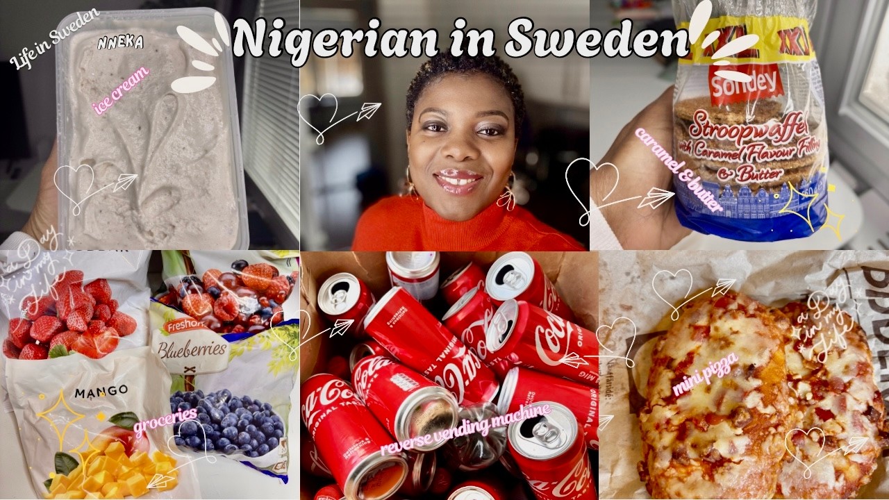 Homemade Banana Ice cream | I Finally Stopped Bingeing Biscuits | Grocery Haul | Life in Sweden