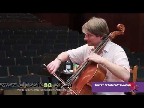 OSM MASTER CLASS CELLIST Jérôme Pernoo Part 2