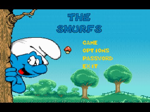 Видео: Полное прохождение (((SEGA))) The Smurfs / Смурфы