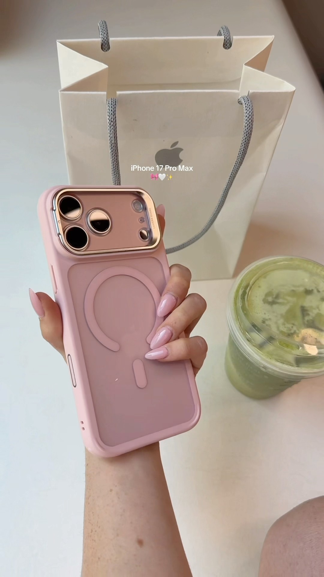 Pink iPhone 17 Pro Max 🎀 #apple #iphone #iphone17promax