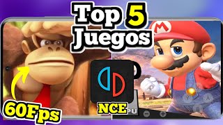 🎮TOP 5 JUEGOS OPTIMIZADOS a 60FPS PARA YUZU NCE!