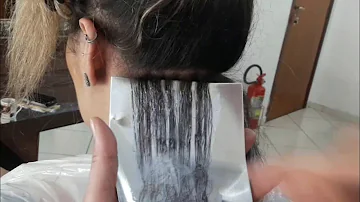 O que é preciso para fazer mechas no cabelo?