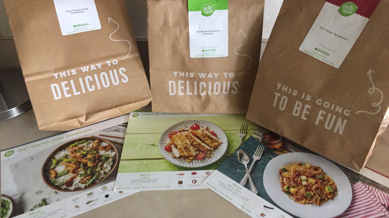 HELLO FRESH! Cooking the Herbs de Provence Chicken! YouTube