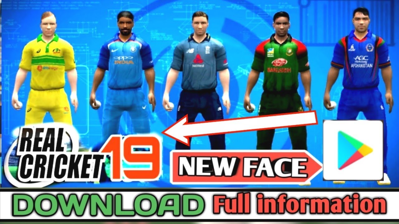 Real cricket 19 Relised  date with proof