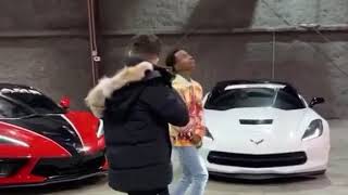 Popp Hunna ft LilUzii Vert "adderall (corvette corvette) (official video shoot) BTS