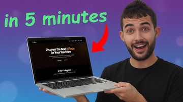 Build a Full AI Tools Directory in 5 Minutes with new.website
