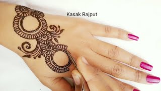 New Stylish Arabic Mehndi Design For Hand Easy Mehndi Design For Beginners