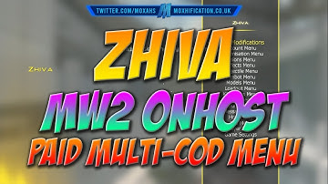 MW2 | TU9 | Zhiva All Client Multi-CoD Mod Menu (Paid Menu)