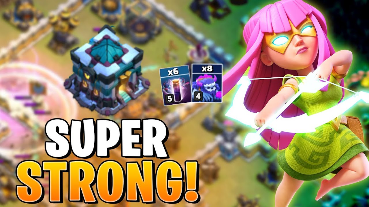 STRONG !! TH13 War Attack | Yeti + Super Archer OP CWL Strategy 🔥 | Clash of Clans