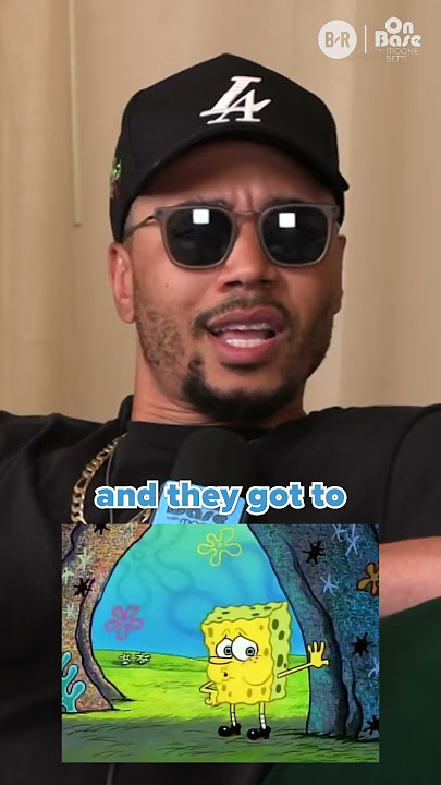 Mookie Betts debates SpongeBob vs. Anime 😂 #mookiebetts #mlb #anime