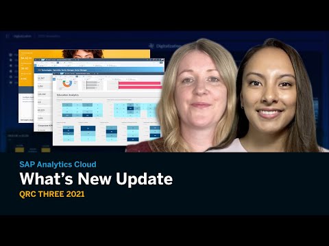 SAP Analytics Cloud：新機能QRC Q32021