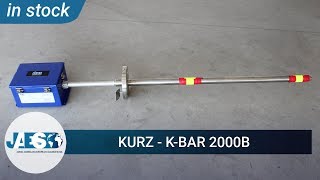 Kurz K-Bar 2000B In Stock Flow Meter - Flussometro - Durchflussmesser