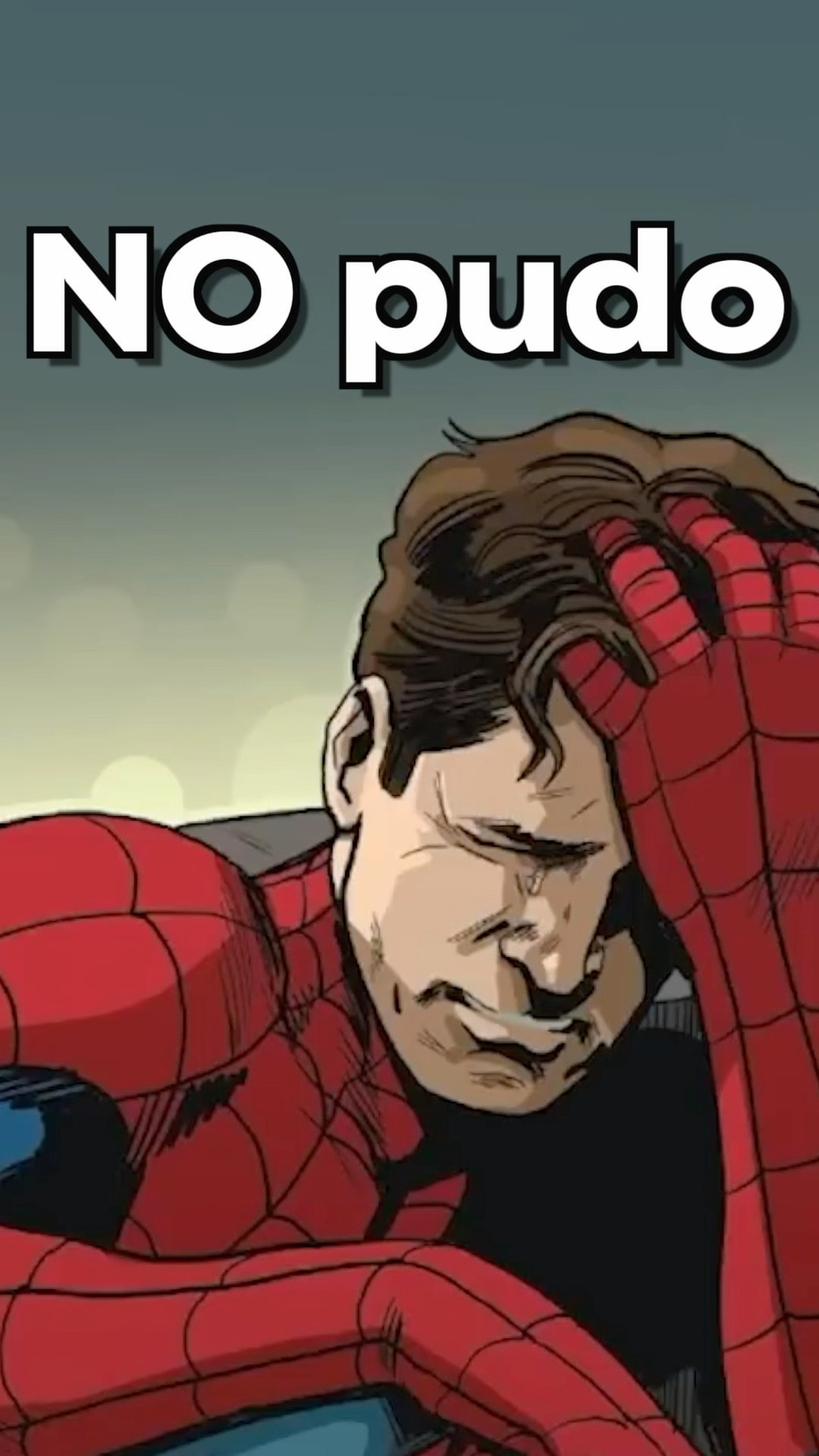 SPIDER-MAN NO PUDO SALVARLE.. #marvel #spiderman
