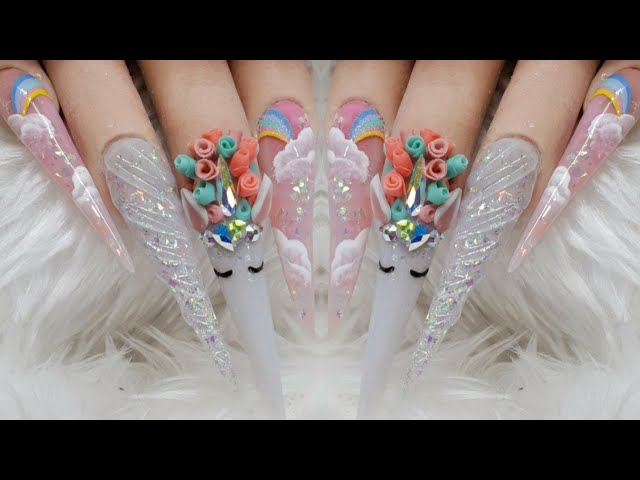 Unicorn Nails - Pastel Daydream Colab with Stacey Ward - Gliterbels