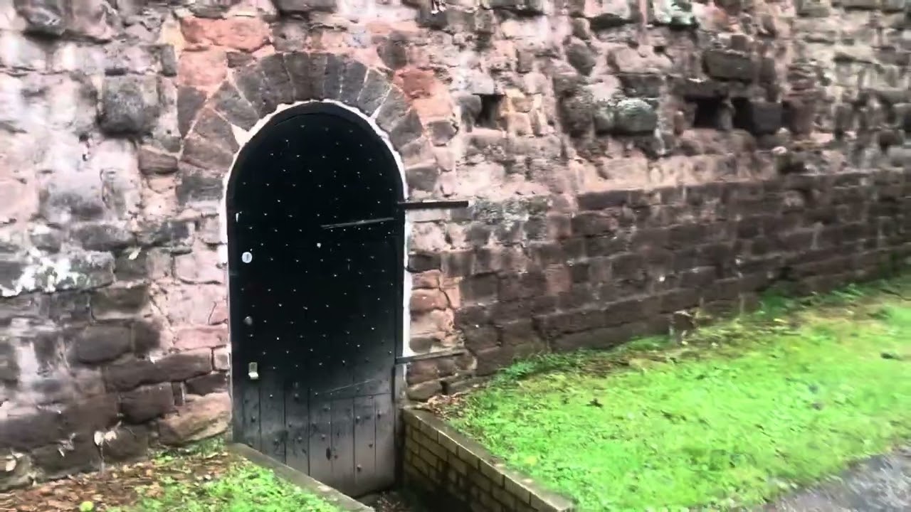 Exeter city walls cathedral and football stadium. 