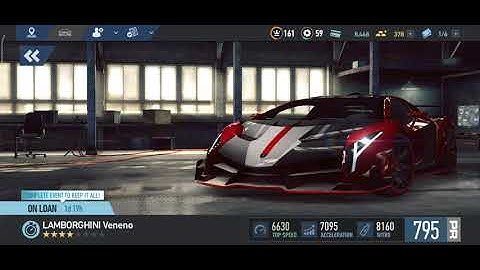 Mega Mix Proving Grounds Lamborghini Veneno • NFS no limits