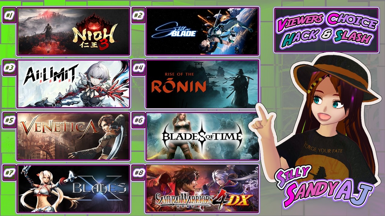 [V] Viewer's Choice ~ Hack & Slash (Portrait Version)