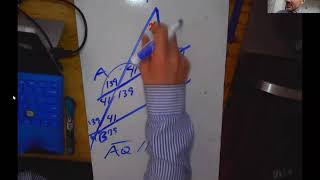 Parallel Lines Two Transversals Overlapping Similar Triangles