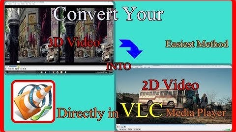How to watch a 3D Movie in 2D on VLC (Fixing the Double-Image Problem)! Problem solved in 2 Minutes!