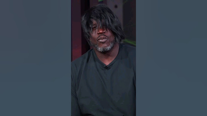Shaq dressed up as EMO Jimmy Butler for Halloween!💀
