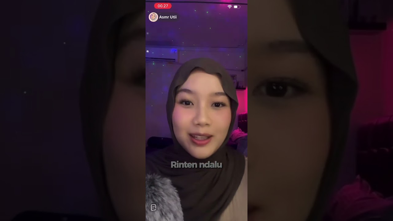 Asmr sleep || asmr live utii terbaru #asmr #asmrforsleep #asmrutii