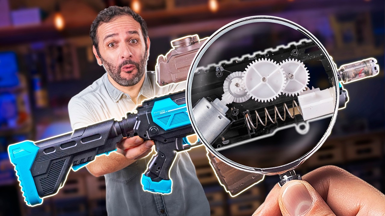 DESMONTAMOS uma METRALHADORA de ÁGUA! #AcabouDeChegar