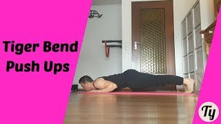 Tiger-Bend Push Ups (with Beginner Progressions!)