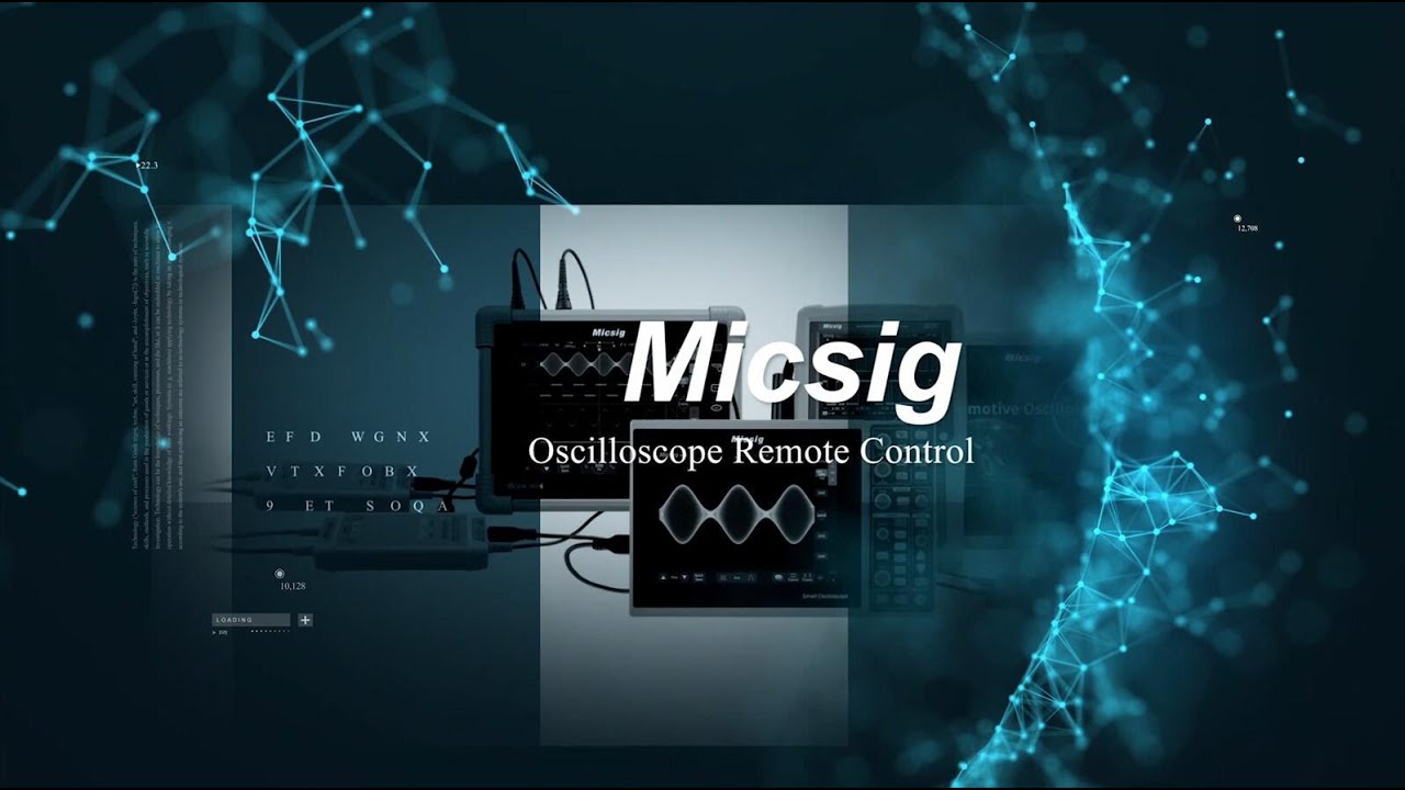 Micsig Oscilloscope STO Series Oscilloscope Remote Control PC micsig oscilloscope sto series oscilloscope remote control pc