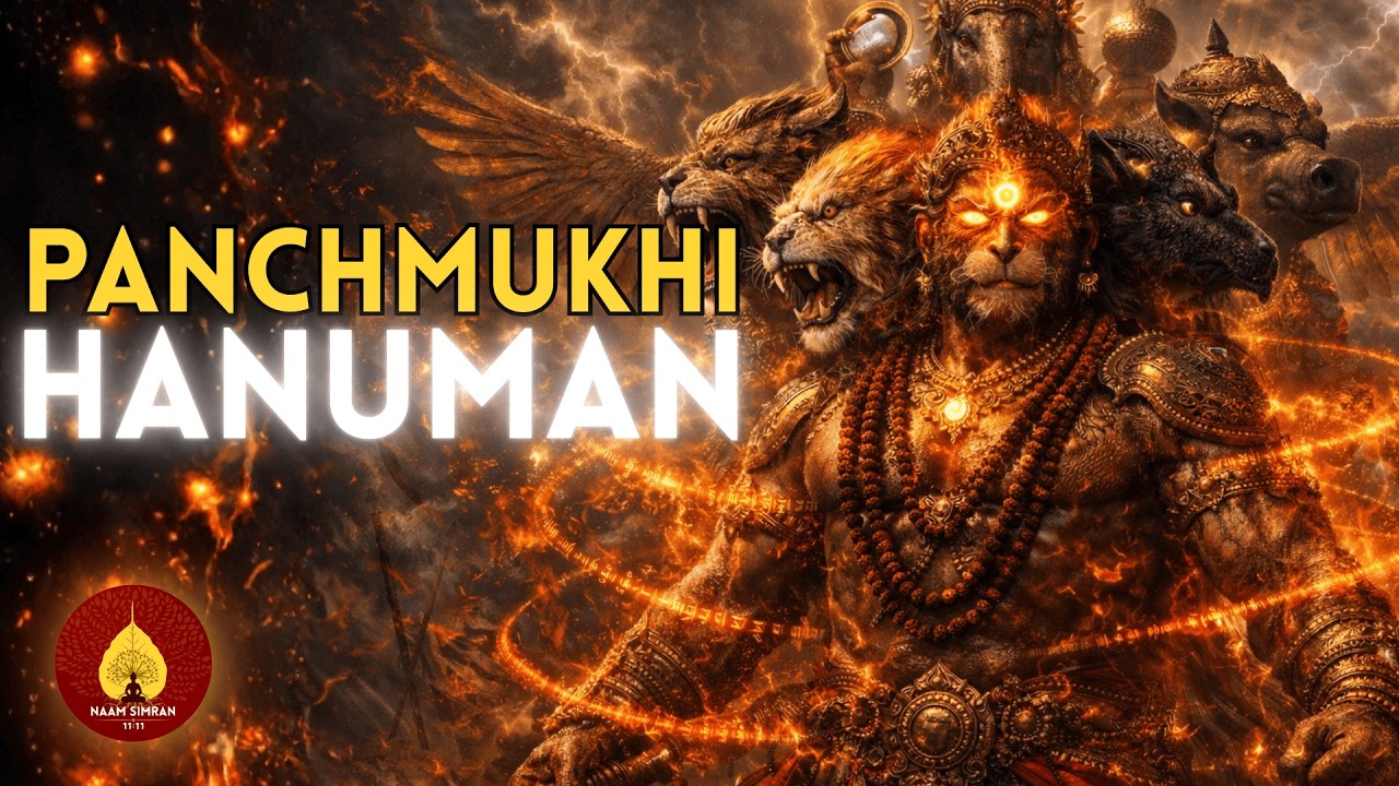 Panchmukhi Hanuman Kavach 🔱Ultimate Protection | Cinematic #jaishreeram #bajrangbali #hanumanji #ram