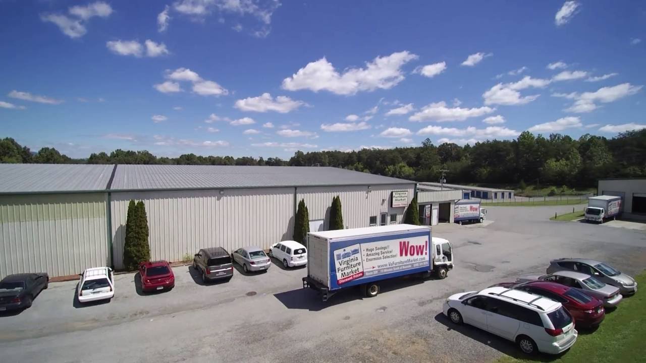 Va Furniture Market Aerial Tour YouTube