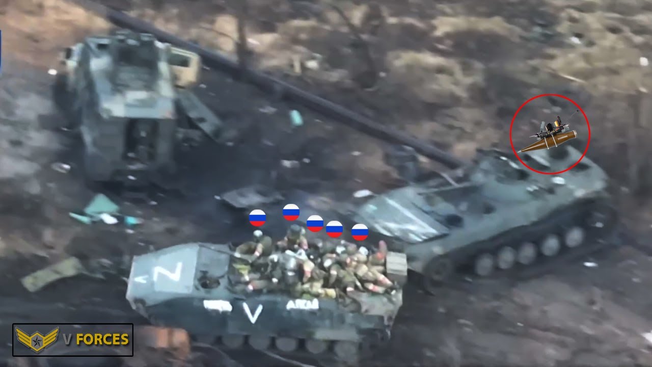 How Ukrainian Drone Strikes Destroyed Russian Tanks and Crews in fresh ...
