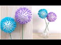 Flower Making With Earbuds | DIY | Earbuds Crafts | Flower Vase Making