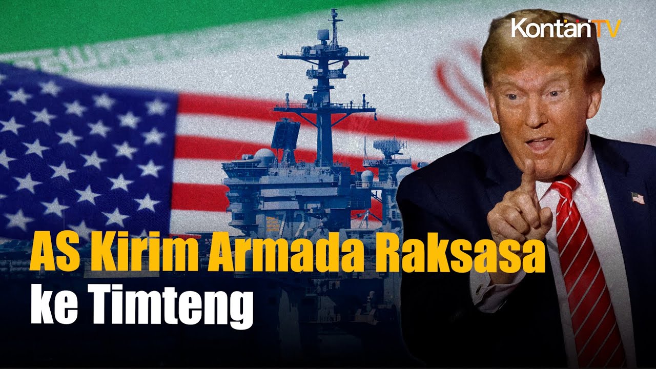 Trump Kirim Armada Raksasa ke Timur Tengah, Iran Siapkan Senjata