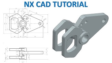 NX CAD Tutorial #97 | 3D Model Basic Beginners